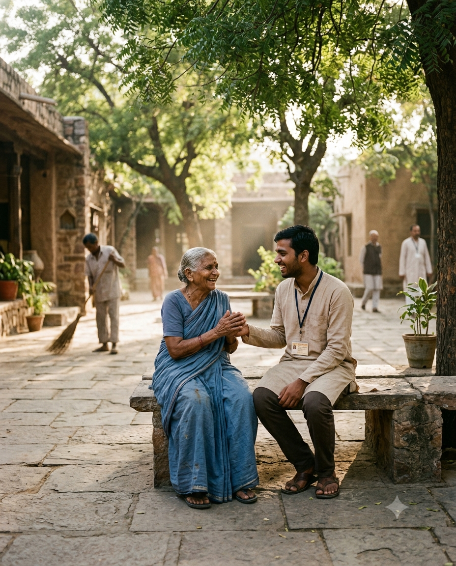 Contact and visitor assistance at Pronabananda Sevashram